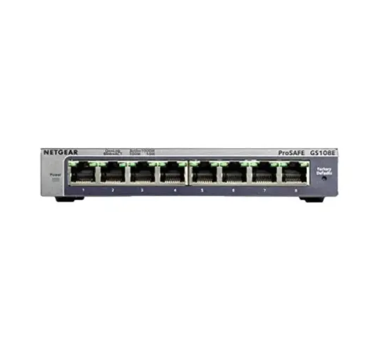 8-Port Gigabit Plus Managed Desktop Switch